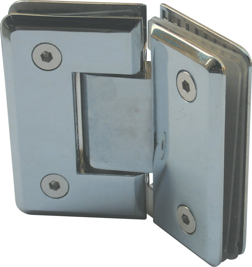Hinges Glass To Glass Hinges Ana-J27 (kg-135) Stainless Steel/Glass Door Cabinet Hinge Premium Hardware for Door Cabinet Window Furniture and Interior